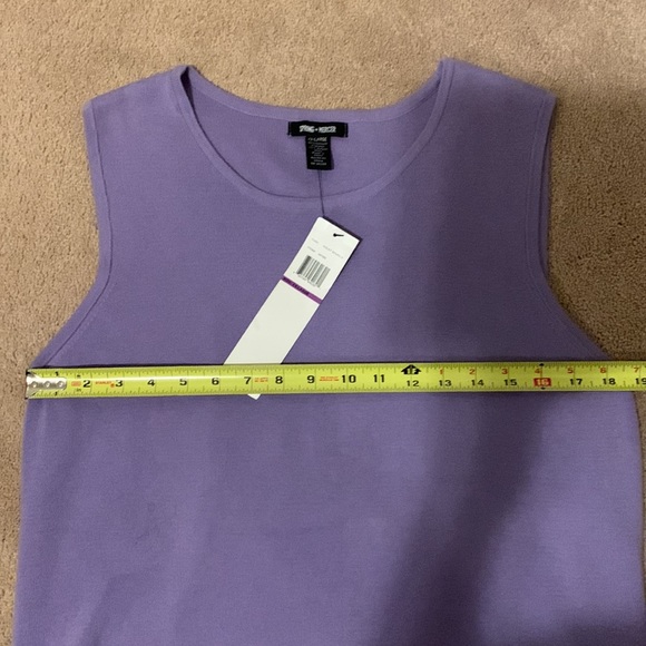 NWT Spring & Mercer Violet Sweater Tank in XXL - Picture 4 of 7